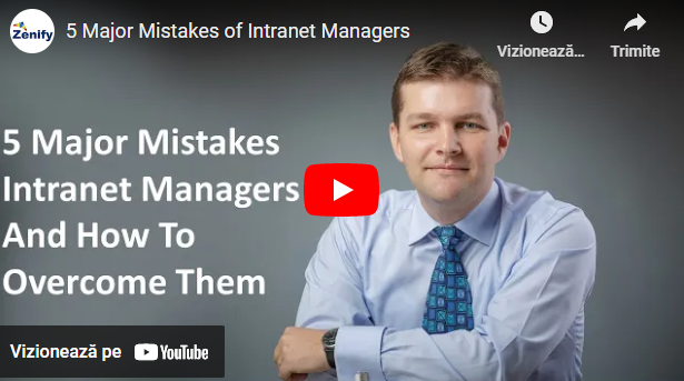 5 Major Mistakes of Intranet Managers